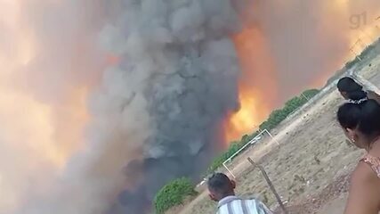 Quatro pessoas da mesma família morrem queimadas em grande incêndio no interior do Piauí