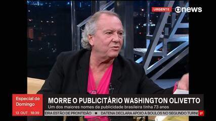 Relembre carreira de Washington Olivetto, ícone da publicidade brasileira