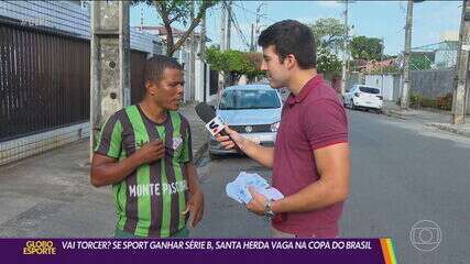 Vai torcer pelo rival? Se o Sport ganhar a Série B, Santa Cruz fica com vaga na Copa do Brasil