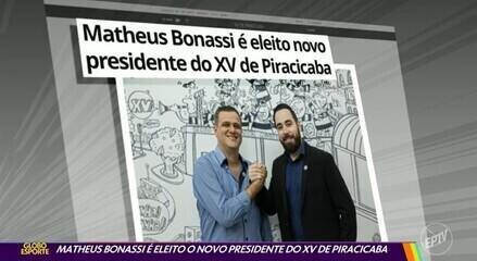 Matheus Bonassi é eleito novo presidente do XV de Piracicaba