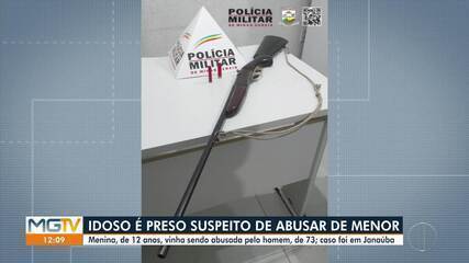 Idoso de 73 anos é preso suspeito de abusar de menina de 12 anos, em Janaúba