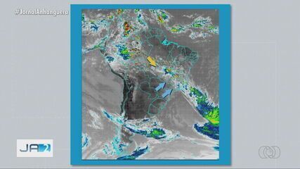 Goiás segue em alerta laranja para temporais