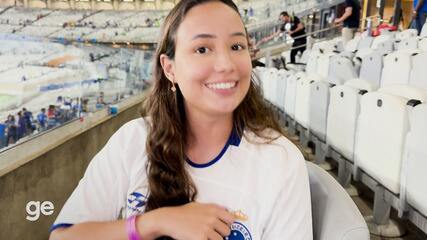 "Para reconquistar a moral", celebra Fernanda após a vitória do Cruzeiro | Voz da Torcida