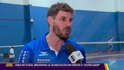 Ídolo no vôlei, Bruninho já se destacou em outro esporte