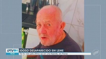 Família de Leme procura idoso de 79 anos que está desaparecido há 1 semana