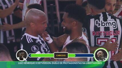 Luiz Henrique e Deyverson são os grandes destaques de Botafogo e Atlético-MG, finalistas da Libertadores