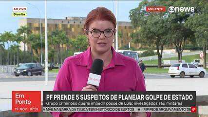 PF prende grupo suspeito de planejar golpe de Estado