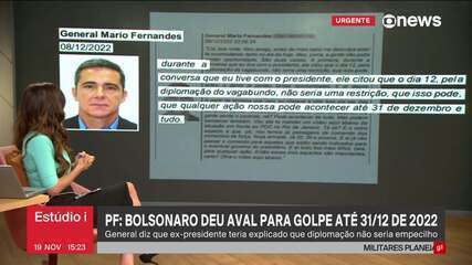 Bolsonaro disse que 'qualquer ação' poderia acontecer até 31 de dezembro de 2022