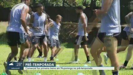 Comercial faz primeiro treino em Nuporanga na pré-temporada