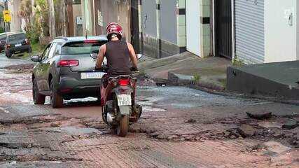 Chuva causa transtornos em Arniqueiras, no DF