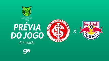 Internacional x Bragantino: saiba tudo sobre o jogo da 35ª rodada do Brasileirão Série A