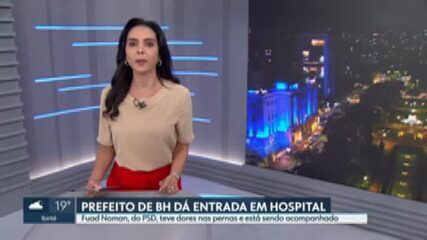 Prefeito de BH dá entrada em hospital particular