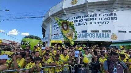 Torcida do Mirassol comemora acesso à elite do futebol nacional