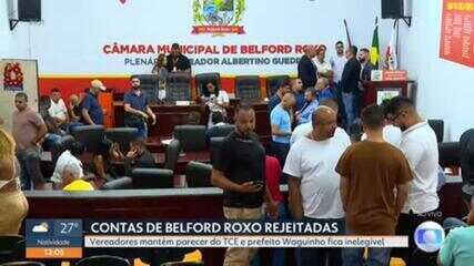 Contas de Belford Roxo rejeitadas