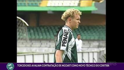 Torcedores avaliam contratação de Mozart como novo técnico do Coritiba