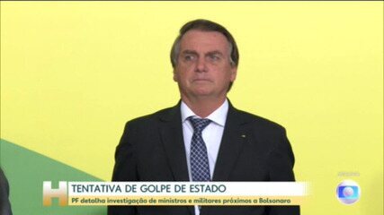 PF: "Bolsonaro planejou, atuou e teve domínio de plano para golpe"