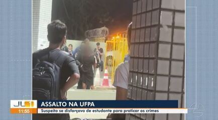 Suspeito disfarçado de estudante praticava assaltos na UFPa