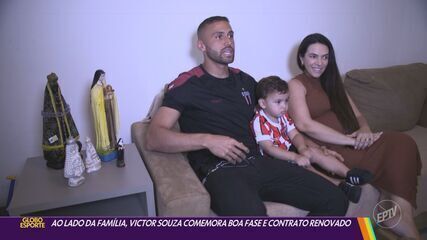 Victor Souza vive boa fase no Botafogo-SP e tem contrato renovado