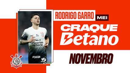 Cartola | Rodrigo Garro, do Corinthians, soma 71.80 e é o Craque Betano de novembro