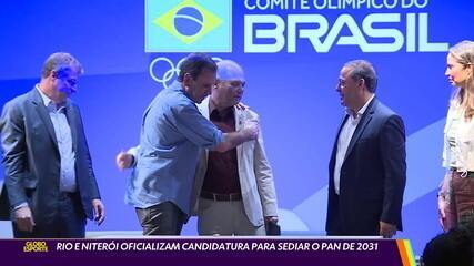 Rio e Niterói oficializam candidatura para sediar o Pan de 2031