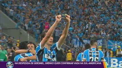 Grêmio prepara homenagem para a despedida de Pedro Geromel