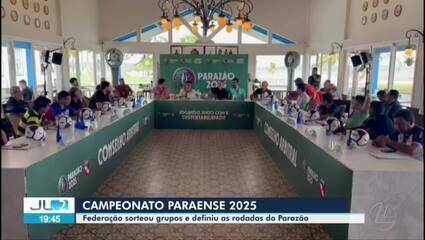 FPF define grupos e rodadas do Parazão 2025