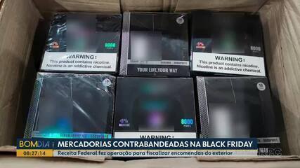 Mercadorias contrabandeadas em Londrina, na black friday, são apreendidas