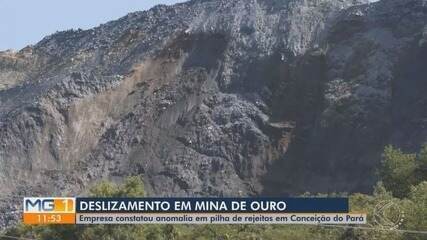 Deslizamento em mina de ouro força evacuação de moradores em Conceição do Pará