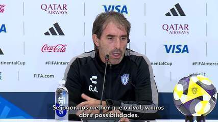 Guillermo Almada fala sobre a dificuldade do jogo: "temos que ter muito cuidado"