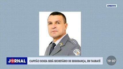 Capitão Souza será secretário de segurança, em Taubaté