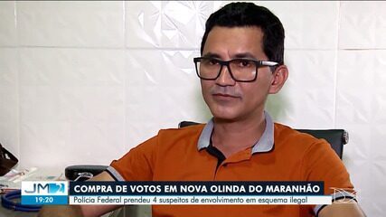 Vice-prefeito eleito e outras duas pessoas são presas suspeitas de comprar votos no MA