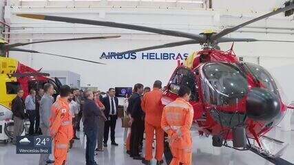 Corpo de Bombeiros de MG recebe dois helicópteros que ficarão no Sul de Minas