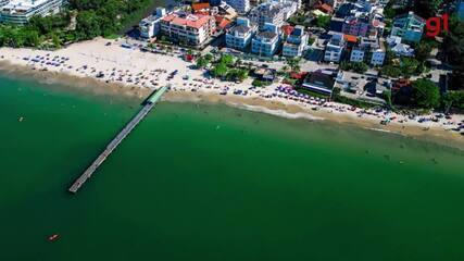 Trapiche da Praia de Canasvieiras, em Florianópolis