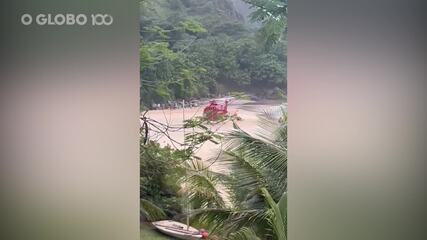 Bombeiros mobilizam cinco quartéis para encontrar adolescente que se afogou em Angra