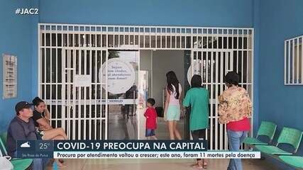 Casos de Covid-19 voltam a crescer em Rio Branco e causam preocupação