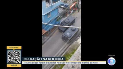 PM faz operação na Rocinha; há relatos de confronto