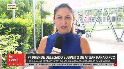 PF prende delegado suspeito de atuar para o PCC