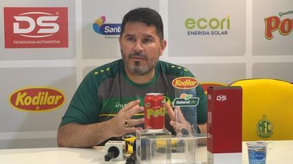 Eduardo Barroca é apresentado no Mirassol