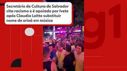 Secretário de Cultura comenta sobre Claudia Leitte substituir nome de orixá em música