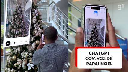 ChatGPT 'cria' voz do Papai Noel para interações por áudio e vídeo