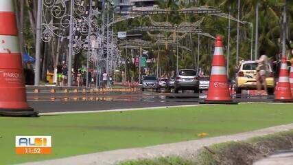 Justiça suspende mudanças no trânsito na orla da Ponta Verde