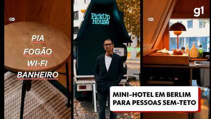 Berlim tem um mini-hotel para pessoas sem-teto