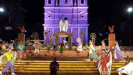 Presépio em Teresina reúne magia do Natal e cultura regional; em uma das menores avenidas 