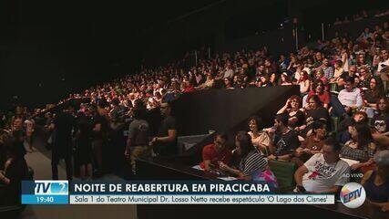 Teatro Municipal Dr Losso Netto reabre com espetáculo gratuito em Piracicaba