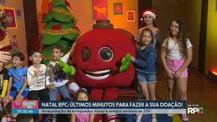 Natal RPC: último dia da campanha foi de muitas doações