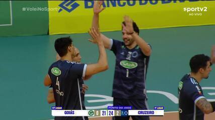 Cruzeiro 3 x 0 Goiás | Melhores momentos | Superliga Masculina de Vôlei 2024/25