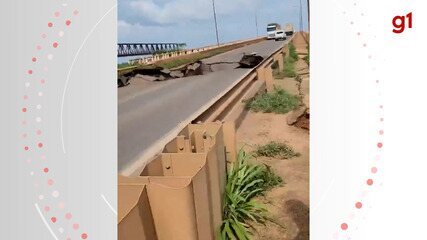 Vereador mostrava situação da ponte e flagrou momento da queda