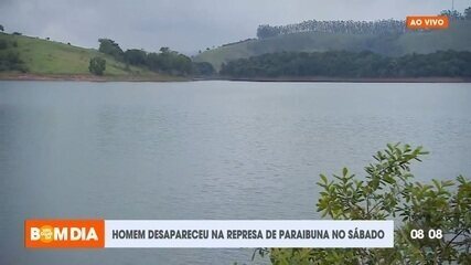 Homem despareceu na represa de Paraibuna no sábado