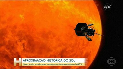 Sonda da NASA deve realizar aproximação histórica ao Sol