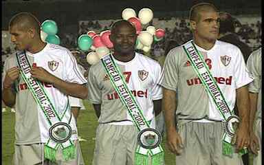 Em 2002, Flu comemora 100 anos de história com vitória sobre o Toluca-MEX por 3 a 1